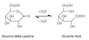 gluconolactone-reaction