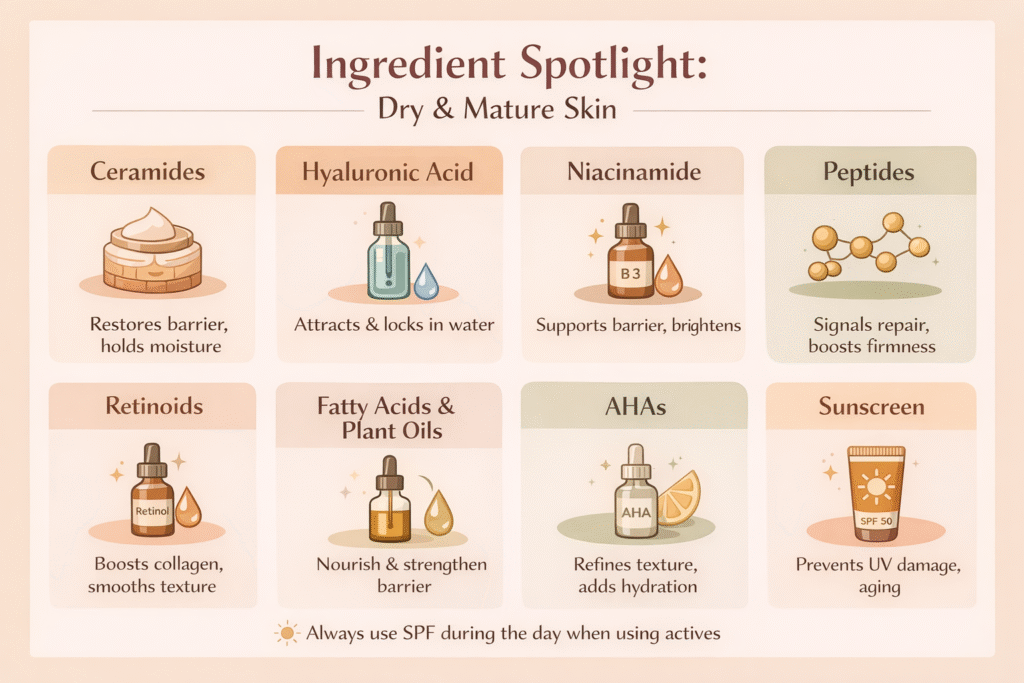 mature-skin-ingredients